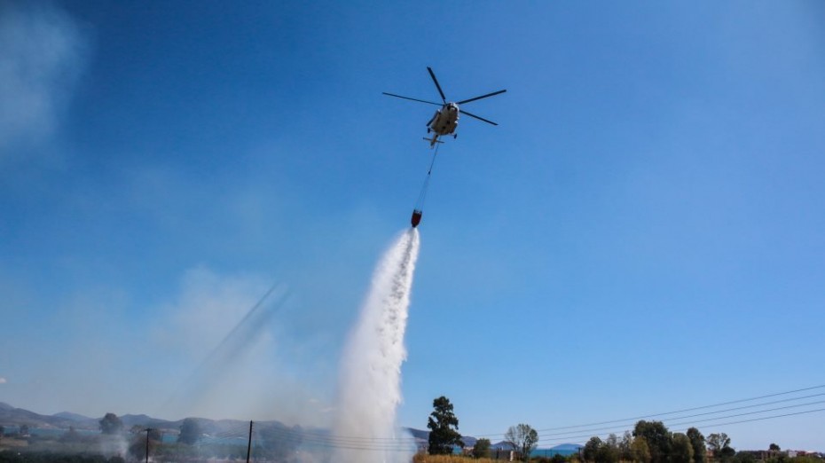 Υπό μερικό έλεγχο η πυρκαγιά στην Κορυφή Ηλείας