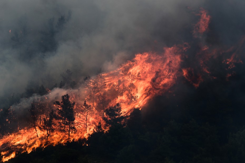 Υπό έλεγχο πυρκαγιά σε χωριό της Ζακύνθου