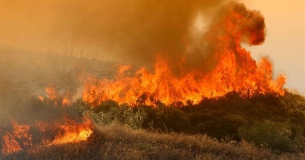 Που είναι υψηλότερος ο κίνδυνος πυρκαγιάς για την Πέμπτη