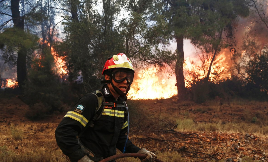 Ισχυρή πυρκαγιά στο Ρέθυμνο 