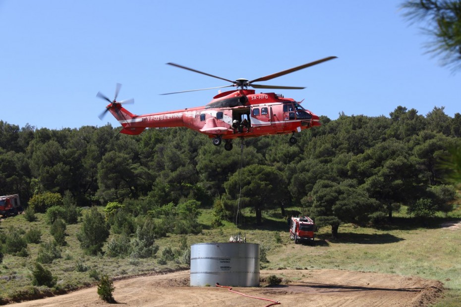 Στη Ρόδο υψηλότερος ο κίνδυνος πυρκαγιάς για το Σάββατο