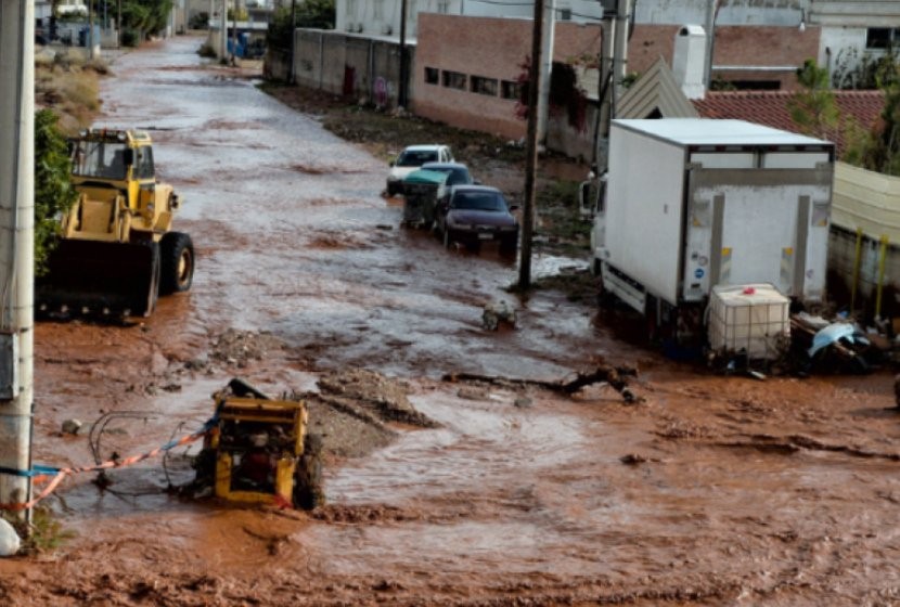 Καταστροφικό το πέρασμα της κακοκαιρίας στη Ναυπακτία