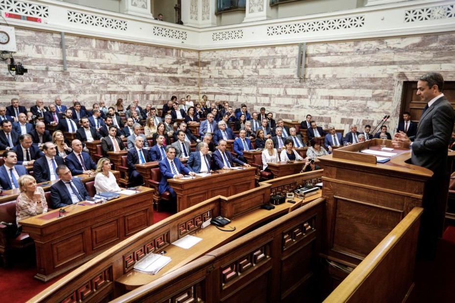 Συνεδριάζει η ΚΟ της ΝΔ υπό τον Μητσοτάκη