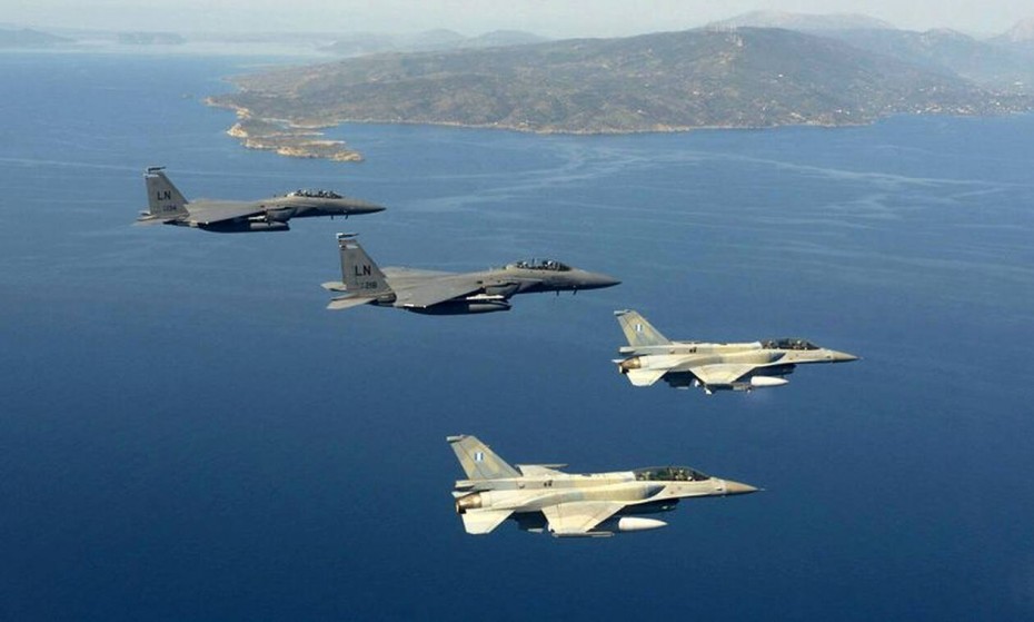 Νέες υπερπτήσεις τουρκικών F-16 πάνω από Παναγιά και Οινούσες