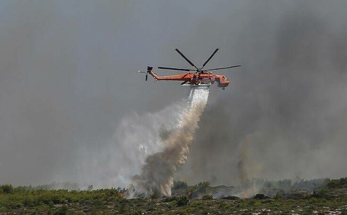 Που είναι υψηλότερος ο κίνδυνος για εκδήλωση πυρκαγιάς την Τετάρτη