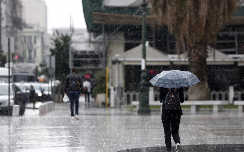 Παραμένει βροχερός ο καιρός για την Τρίτη