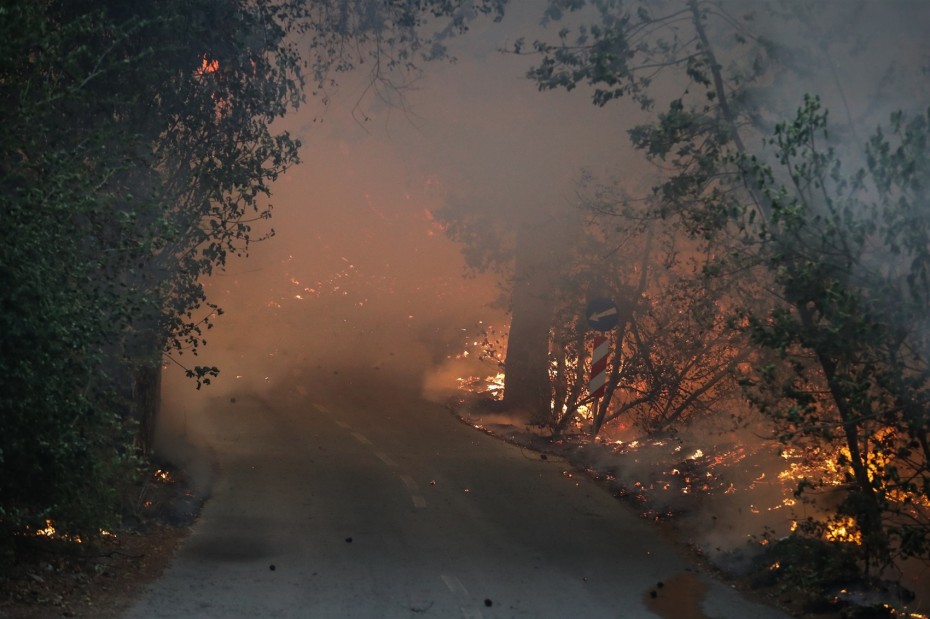 Εκκενώνεται η Αρχαία Ολυμπία- Πληροφορίες για εγκλωβισμένους στο Πελόπιο Ηλείας